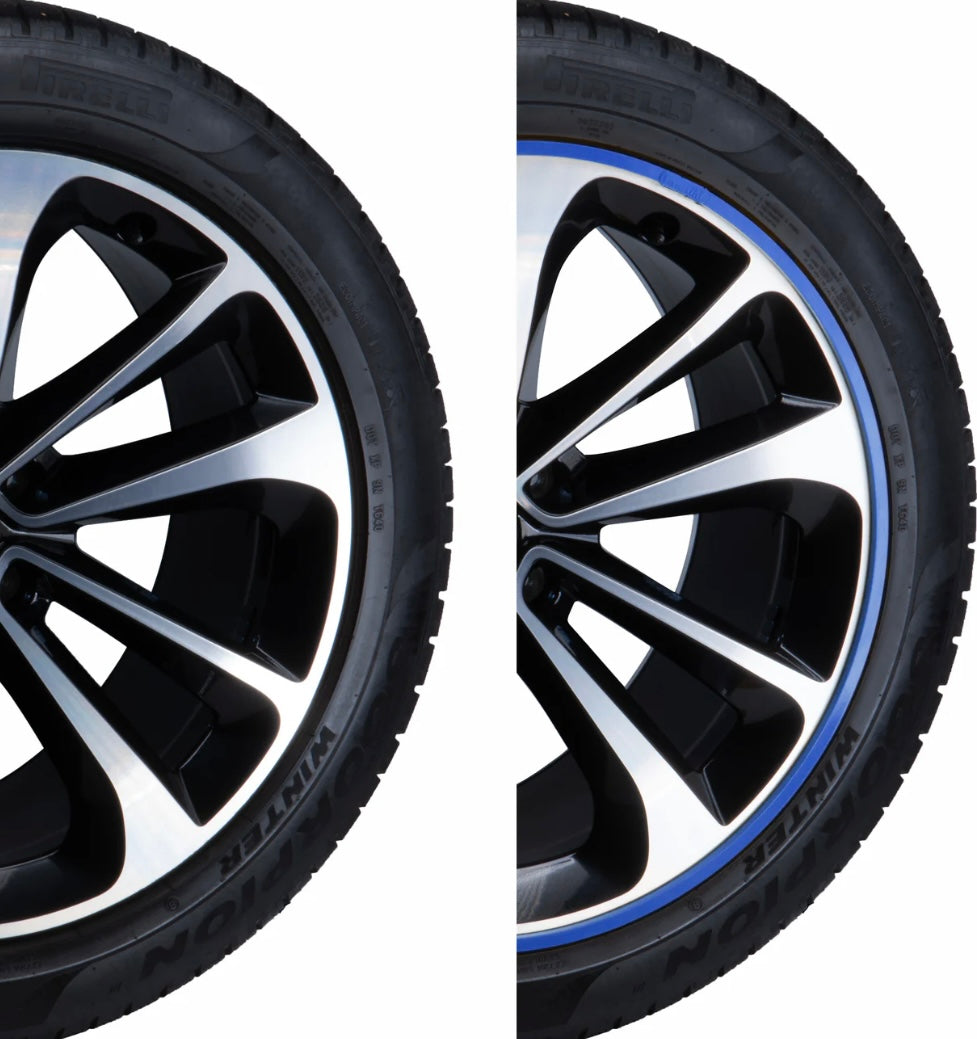 Rim protector colore BLU (set da 4)