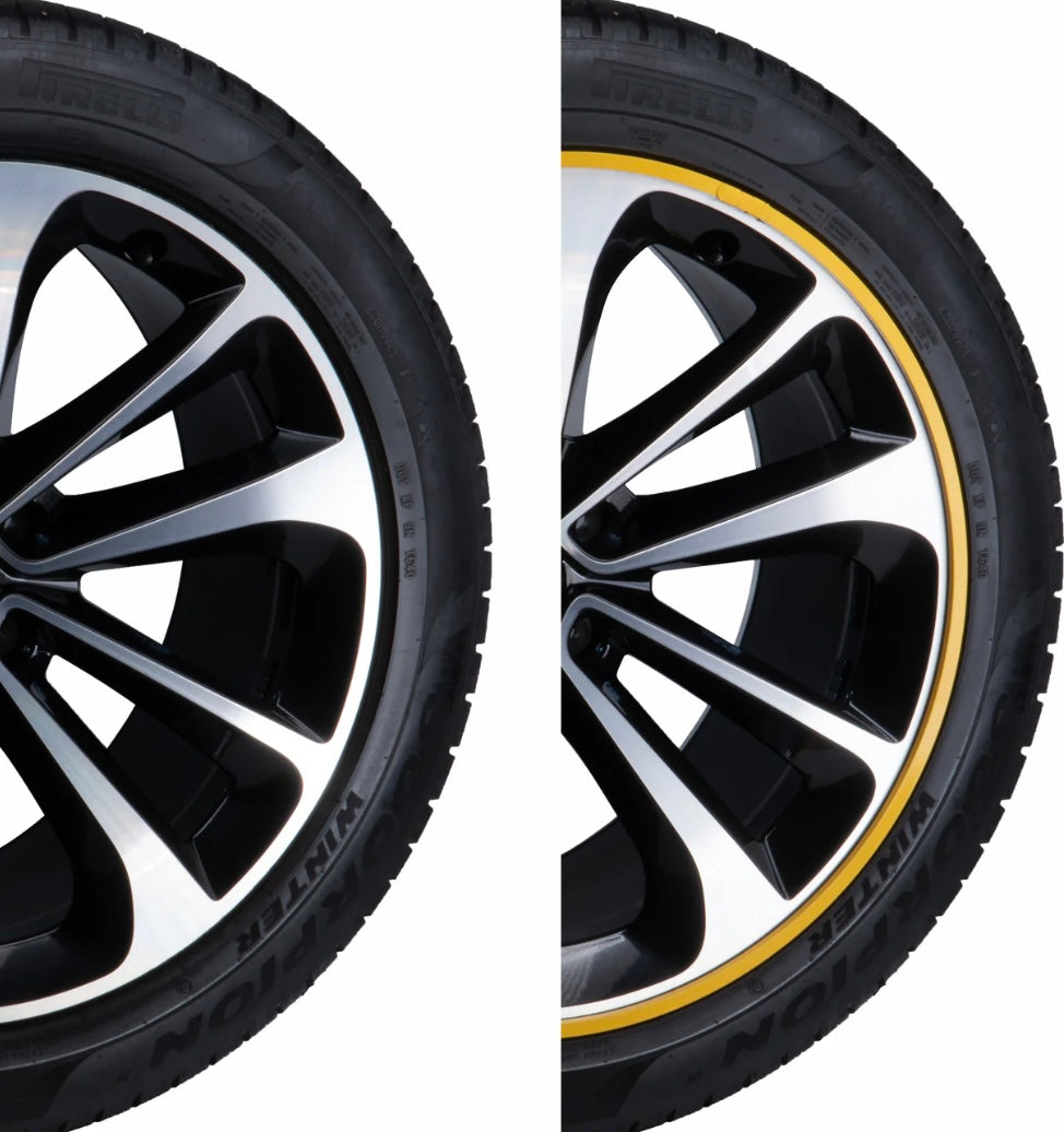 Rim protector colore GIALLO (set da 4)