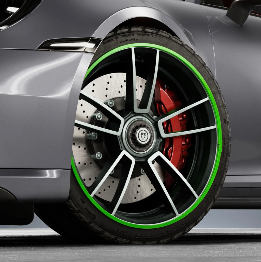 Rim protector colore VERDE (set da 4)