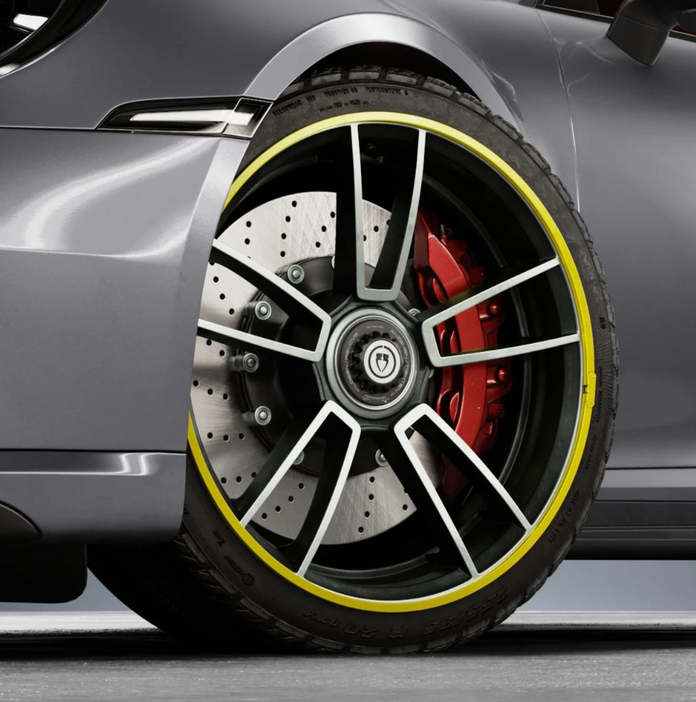 Rim protector colore GIALLO (set da 4)