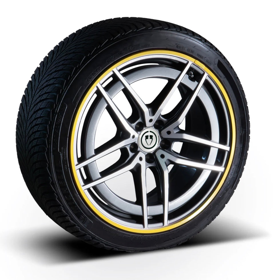 Rim protector colore GIALLO (set da 4)